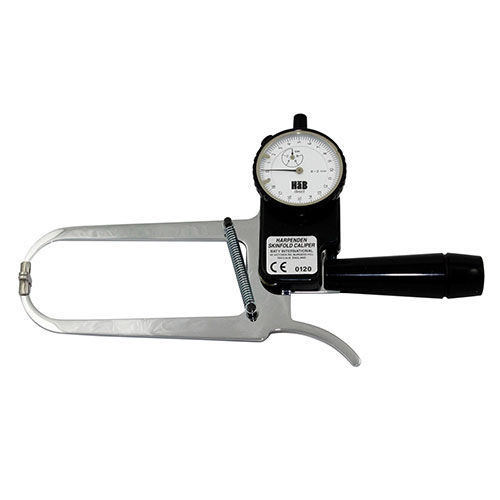 Étrier De Mesure Harpenden Skinfold - Pince à Plis Cutanés - Acier Inox - Occasion Très Bon État