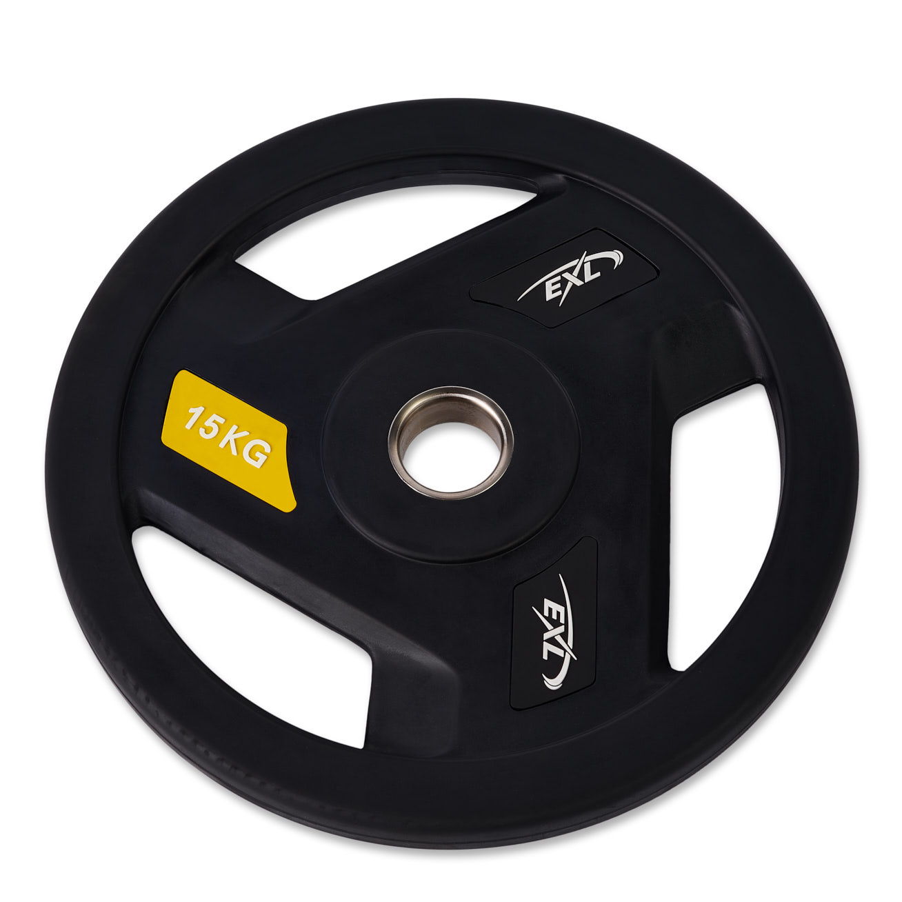 EXL 155 KG Tri Grip Olympic Disc Set - Expert Leisure