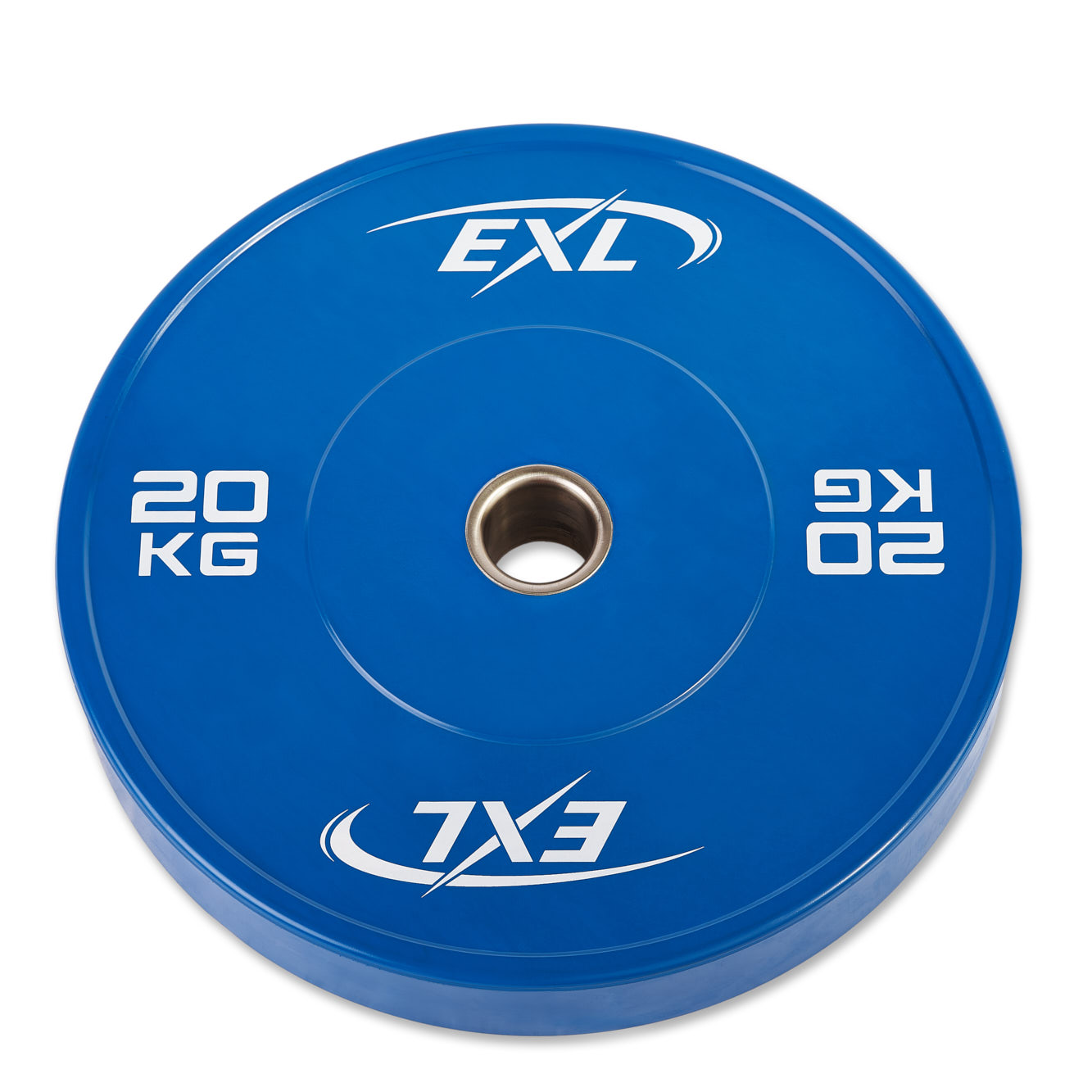 EXL Coloured Rubber Bumper Plate Various Weights - Expert Leisure