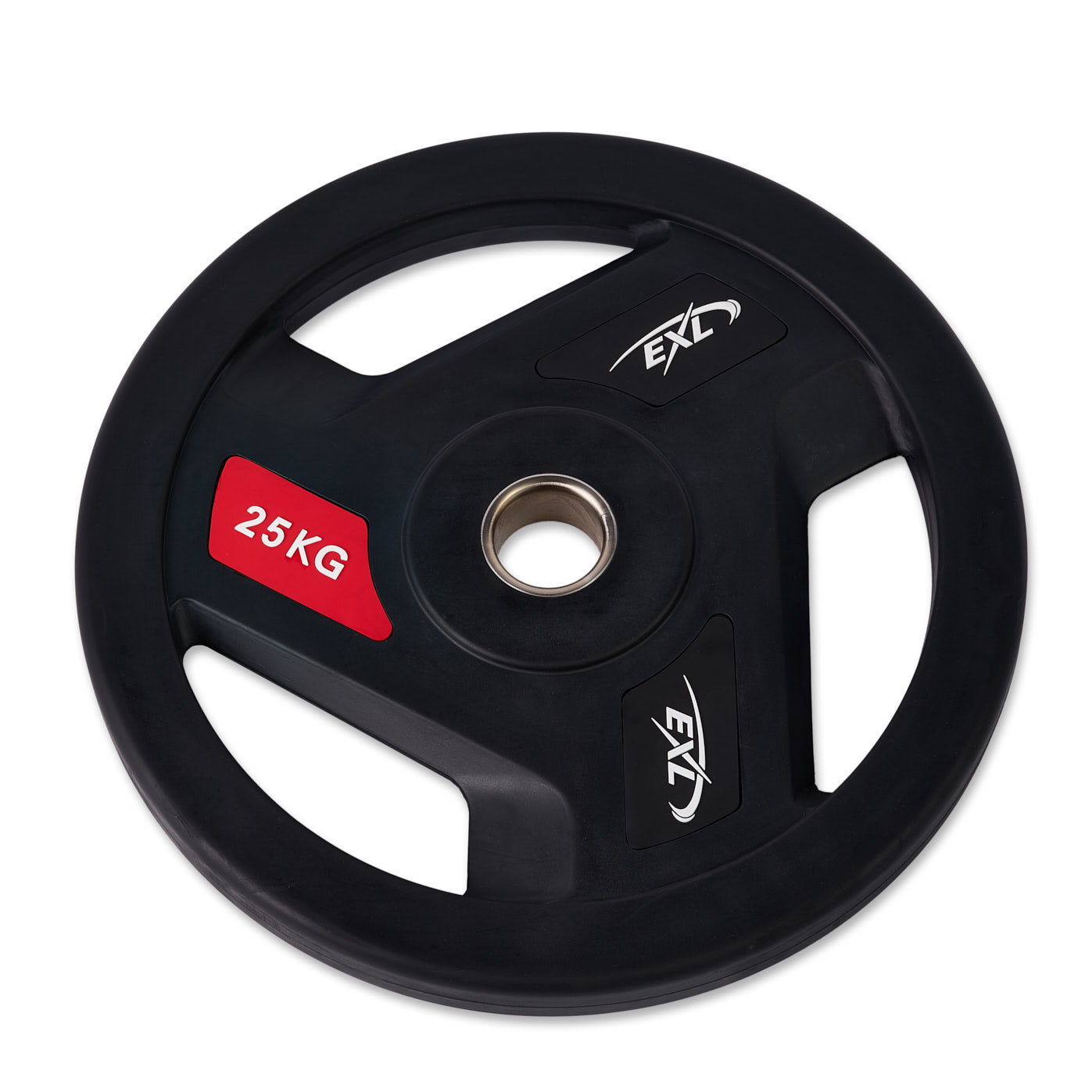 EXL 155 KG Tri Grip Olympic Disc Set - Expert Leisure